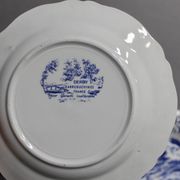 Service de table 52 pièces Derby Sarregemines Bleu profond