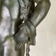 Narcissus in bronze after the antique, 19th century