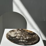 Dish in petrified wood