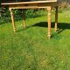 Table de ferme pieds tournés