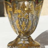 Bohemian Haida Art Nouveau Glass Vase Hermann Pautsch