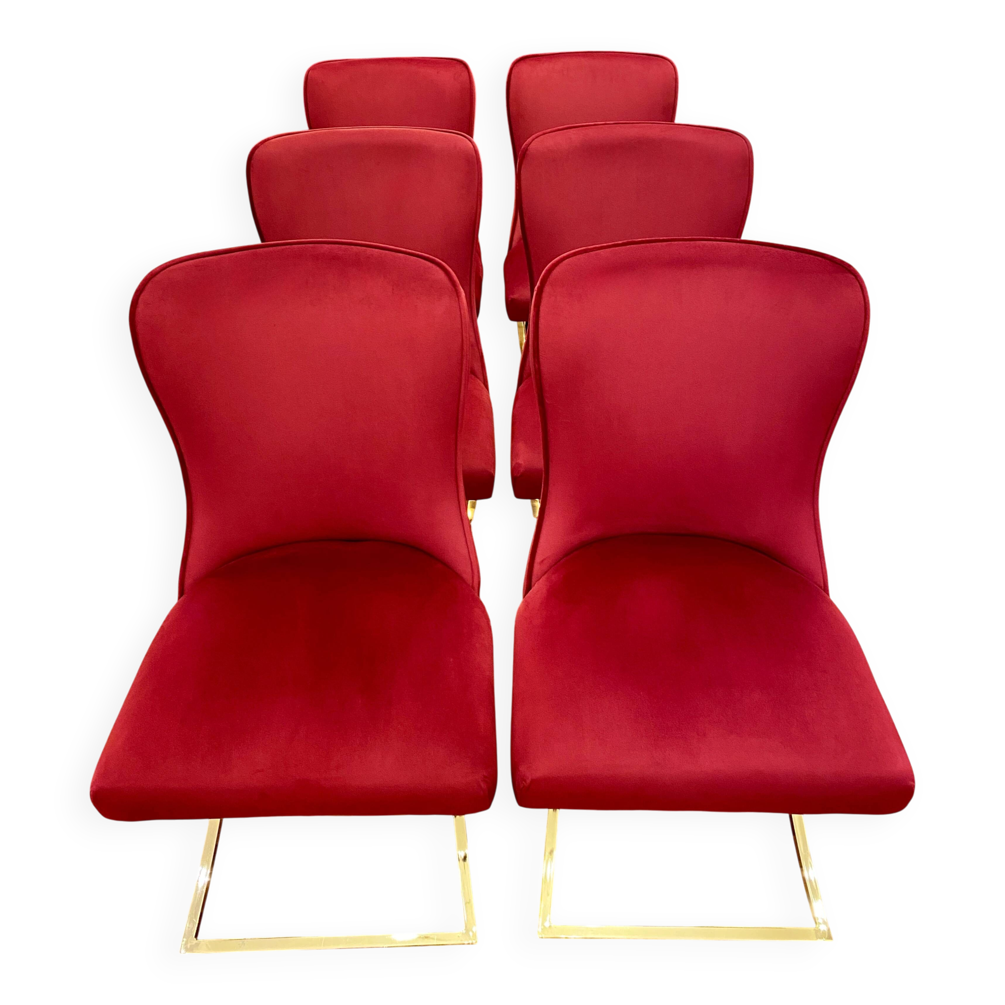 Lot de 6 chaises de salle à manger