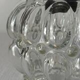 Pair of vintage bubble glass suspensions