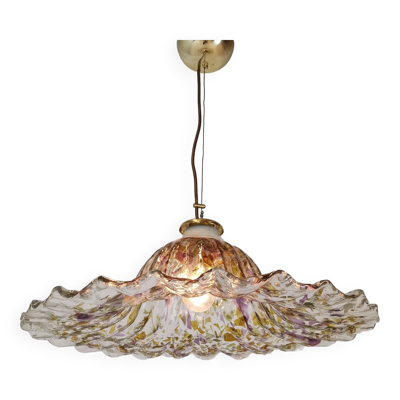Murano Glass Pendant Lamp by ''La Murrina'', Italy 1980s