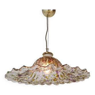 Murano Glass Pendant Lamp by "La Murrina", Italy 1980s