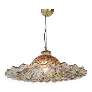 Murano Glass Pendant Lamp by "La Murrina", Italy 1980s
