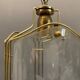 Italian glass brass pendant ceiling lamp