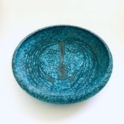 Art Ceramics Sgraffito Face Bowl by Alvino Bagni for Raymor, 1960s
