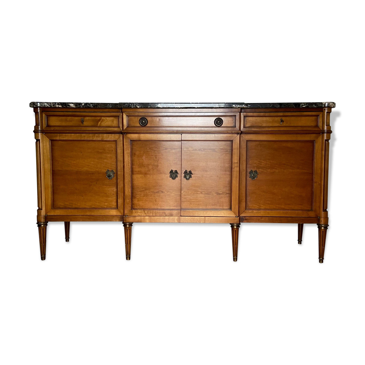 Black marble sideboard