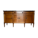 Black marble sideboard