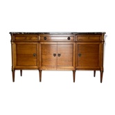 Black marble sideboard