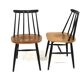 Set de 2 chaises "Fanett" en teck par Ilmari Tapiovaara, Suède, 1960