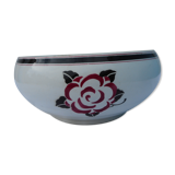 Salad bowl in Sarreguemines earthenware