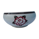 Salad bowl in Sarreguemines earthenware