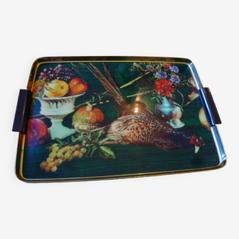 Melamine tray vintage 70s