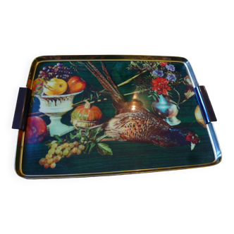 Melamine tray vintage 70s