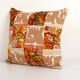 Vintage embroidered cushion cover 46x46 cm