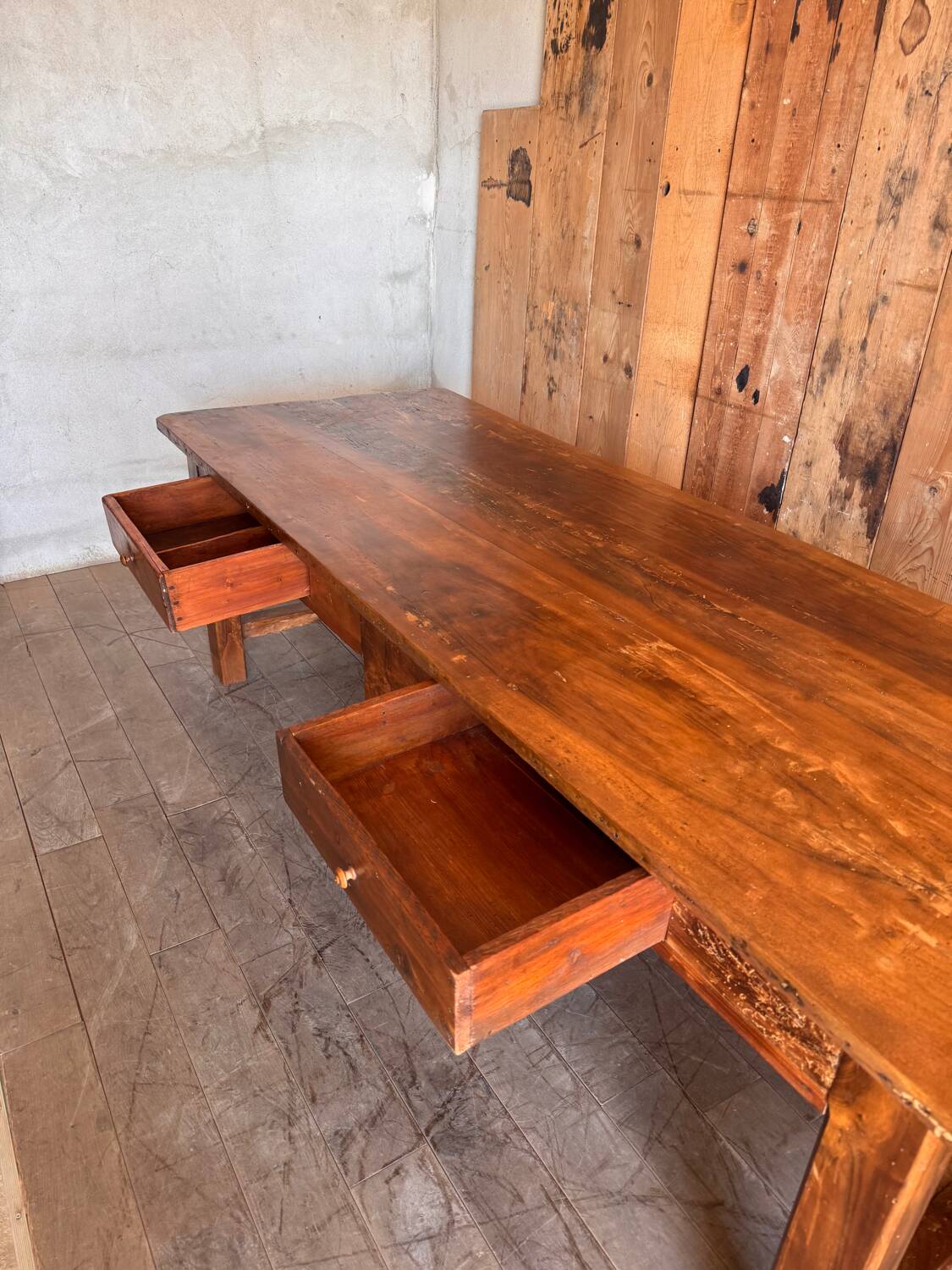 Farmhouse table for 10 people