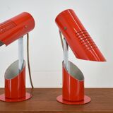 Space Age foldable table lamps from Szarvasi, 1960s