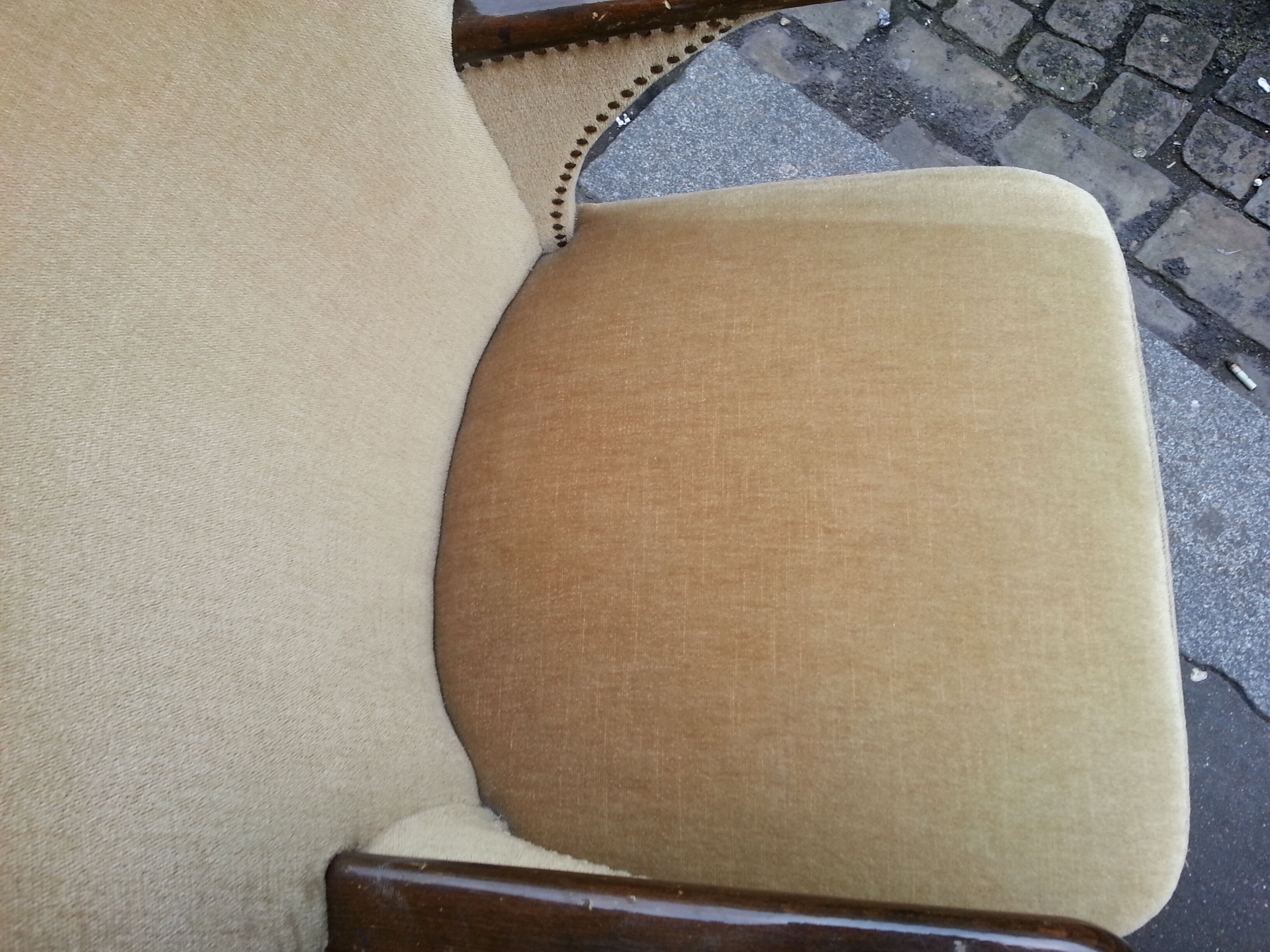 1/2 chairs cocktail Scandinavian vintage 50/60s restored