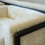 1973 “Cornaro” Sofa & Armchair Set by Carlo Scarpa for Simon