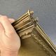 Antique brass fireplace screen from the 19th century by Bouhon Frères.