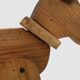 Articulated wooden dog toy. 1940s