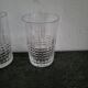 4 verres gobelets vintage en cristal de Baccarat modèle Nancy