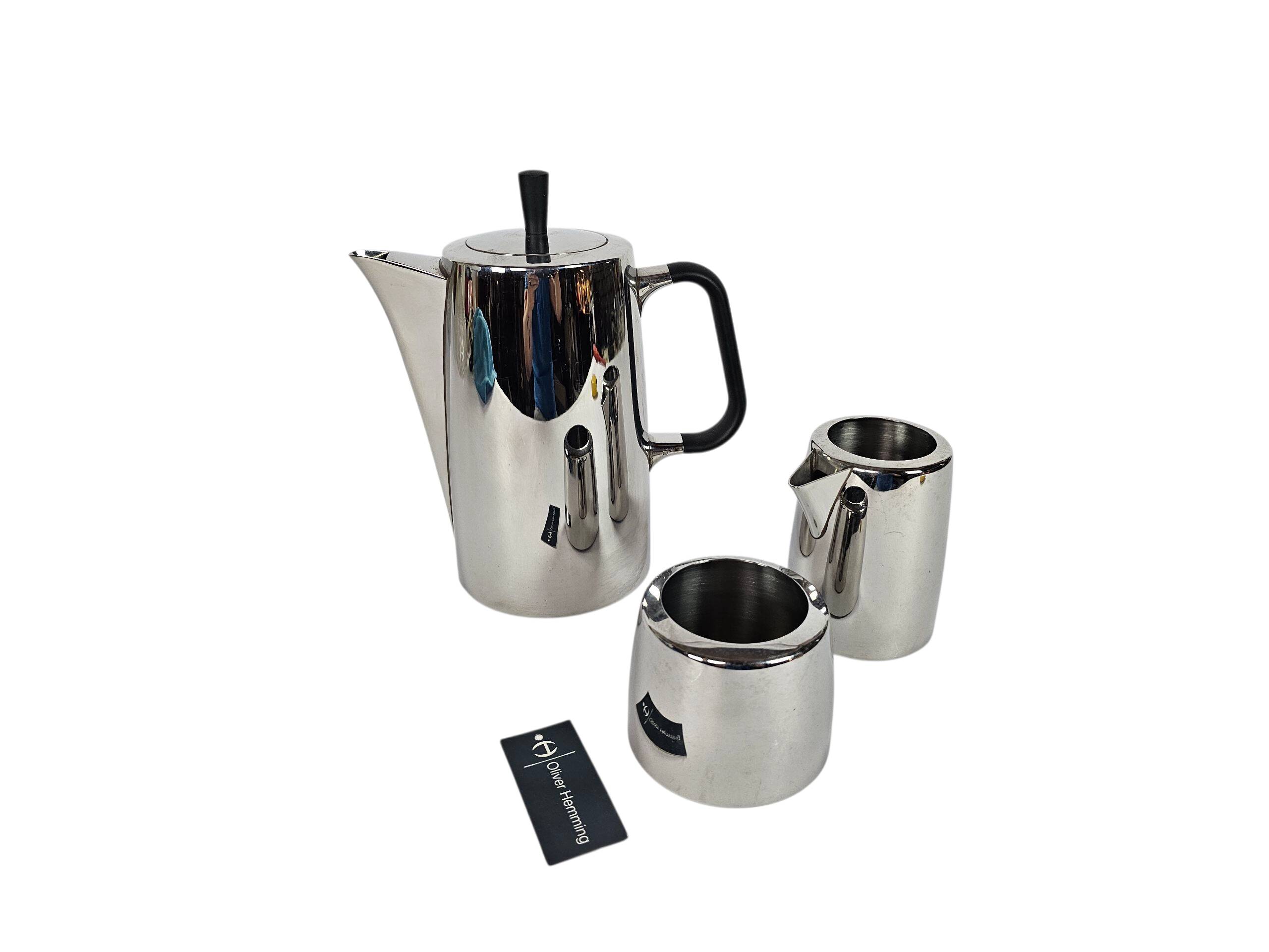 Oliver Hemming design - Sixty six (66) 18/10 stainless - Coffee pot - Milk