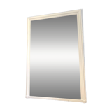 Miroir de cheminée ancien 181cm/125,5cm glace au mercure
