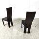 Ensemble de 8 chaises à repas par Rob & Dries van den Berghe, 1980