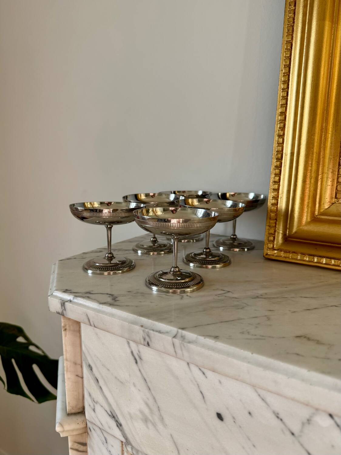 Lot de 6 coupes en inox