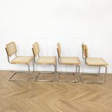 Vintage chairs Cesca B32 by Marcel Breuer