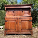 Old 18th century 2-part solid oak dresser