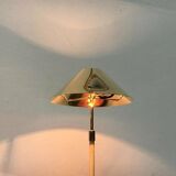 Hollywood Regency mid-century brass table lamps, 1960s, set of 2