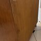 Vintage shoe cabinet with tapered legs