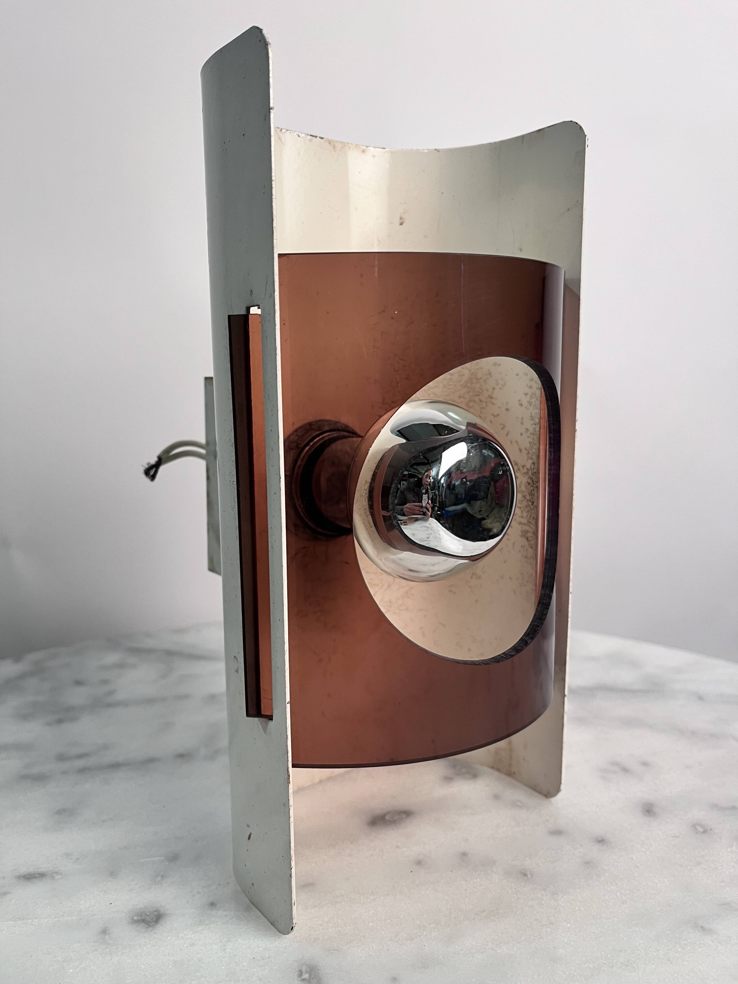 Space Age wall lamp, 1970