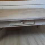 Weathered farmhouse coffee table