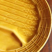 2 asparagus plates Sarreguemines