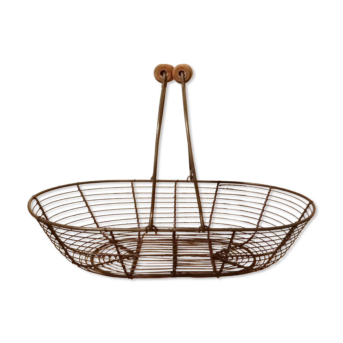 Garden metal basket