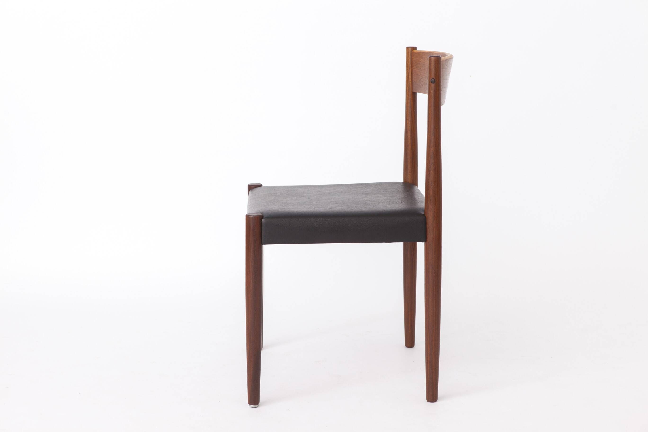 Set of 6 Poul M. Volther Teak Dining Chairs for Frem Røjle, Danish 1960s