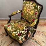 Armchair with flat back, Regency period, early XVIIIth