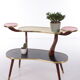Vintage etagere planting table 1960s, germany