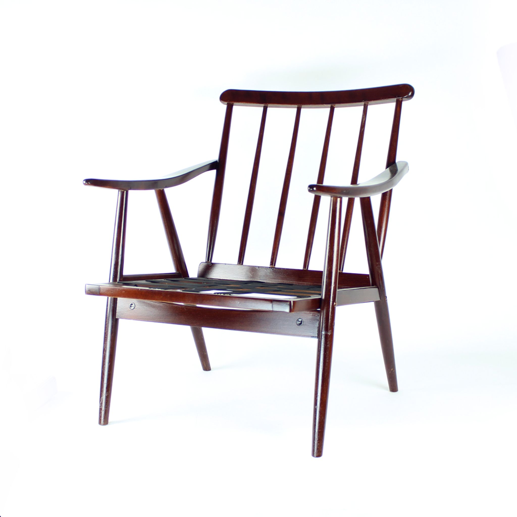 Iconic Boomerang Armchair From Ton, Czechoslovakia, 1960s