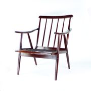 Iconic Boomerang Armchair From Ton, Czechoslovakia, 1960s