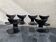 Set of 6 chairs model Seagull by Arne Jacobsen for Fritz Hansen.