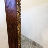 Wooden mirror