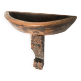 Console Murale en Bois Sculpté Havelî, Inde du Nord, Fin XIXe