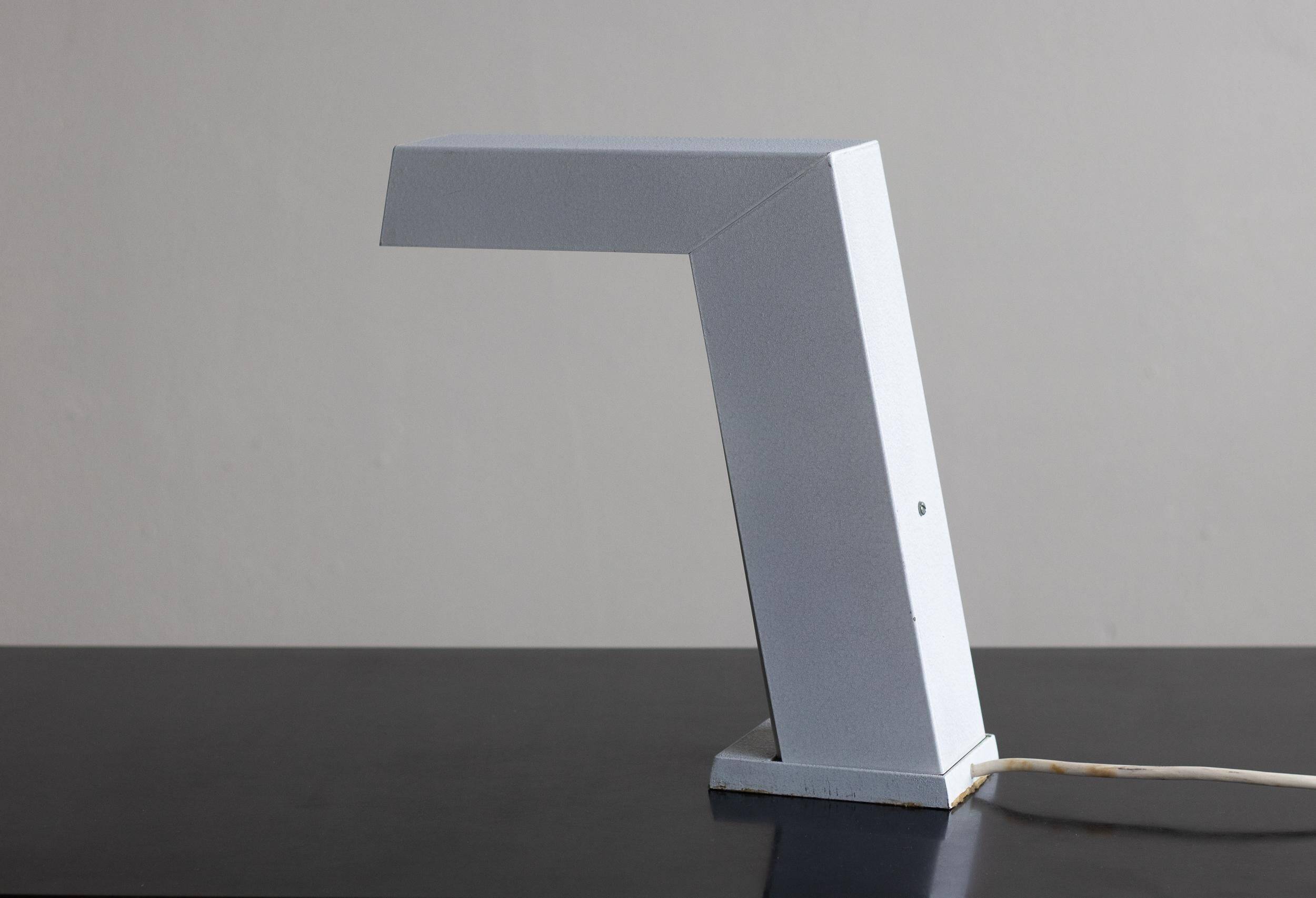 Work Sun desk lamp by Euro Licht, halogen, minimalist design, 1983