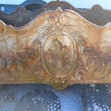 Large 1900 Cast Iron Planter in Rocaille Style: Charleville - Mézières